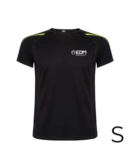 *merchandising* camiseta deportiva negra talla-s roly edm