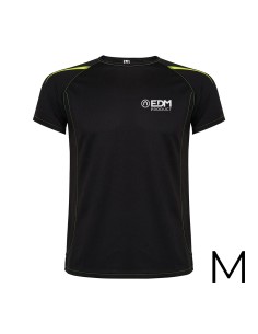 *merchandising* camiseta deportiva negra talla-m roly edm