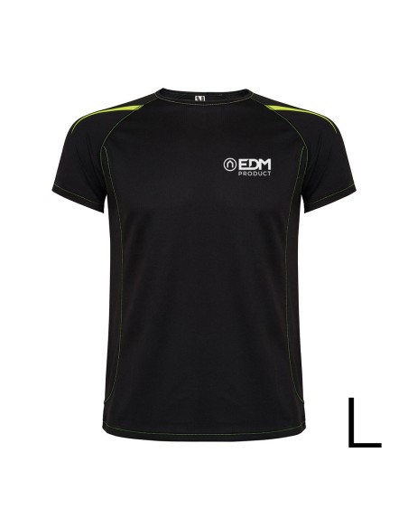*merchandising* camiseta deportiva negra talla-l roly edm