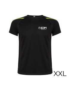 *merchandising* camiseta deportiva negra talla-xxl roly edm