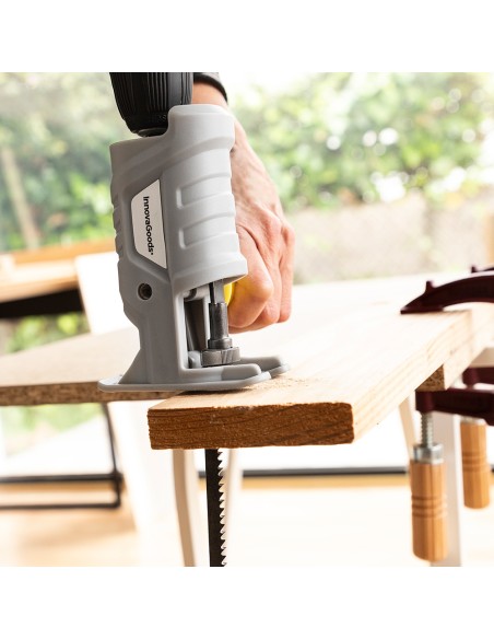 Adaptador de sierra de calar para taladro jrill innovagoods