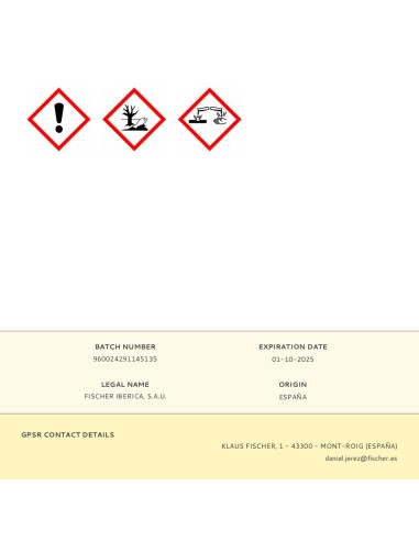 Anclaje quimico con canula fis pe 300 sf