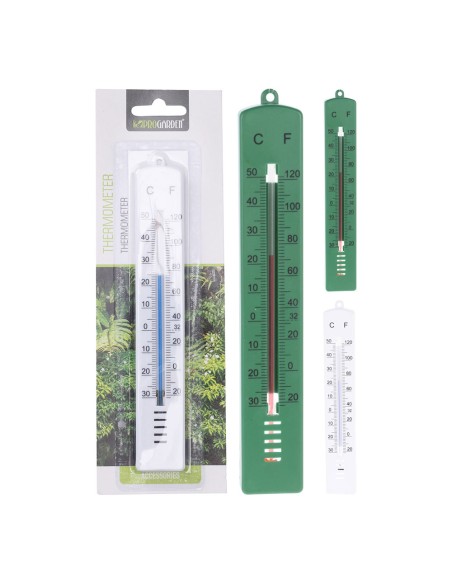 Termómetro de pared colores surtidos progarden