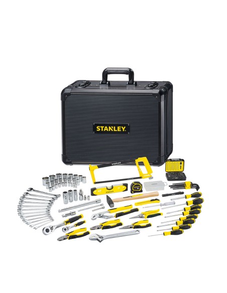 Kit de mantenimiento con maletín de aluminio 142 piezas stmt98109-1 stanley Kit de mantenimiento con maletín de aluminio 142 piezas stmt98109-1 stanley