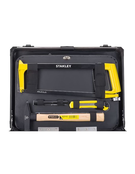 Kit de mantenimiento con maletín de aluminio 142 piezas stmt98109-1 stanley