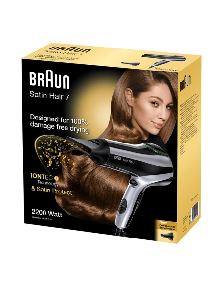 Secador de pelo satin hair7 ionico 2200 w