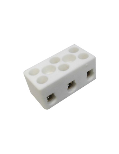 Regleta ceramica 3 polos 4 mm , bolsa 5 uds
