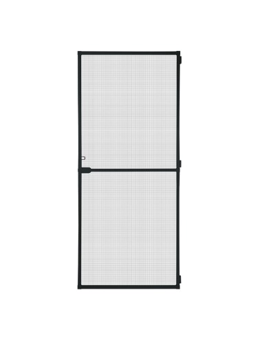 Puerta mosquitera abatible action antracita 100x210cm