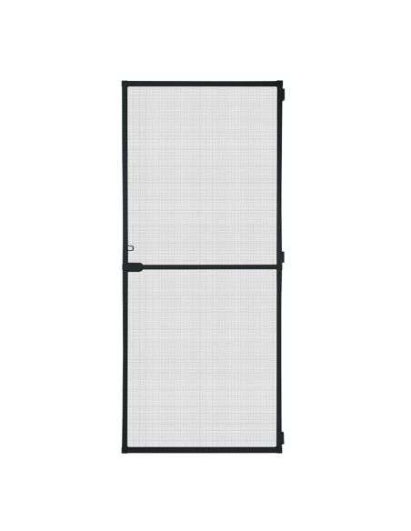 Puerta mosquitera abatible action antracita 100x210cm