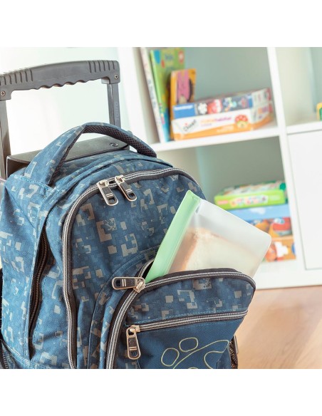 Bolsas reutilizables herméticas zags 6 piezas