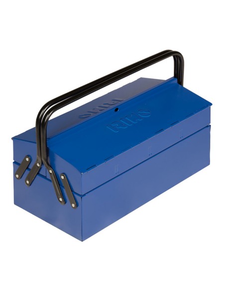 Caja portaherramientas 2 asas y 3 bandejas 400x210x190mm 902021