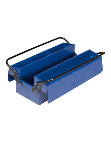 Caja portaherramientas 2 asas y 3 bandejas 500x210x190mm 902031