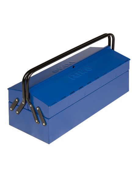 Caja portaherramientas 2 asas y 3 bandejas 500x210x190mm 902031