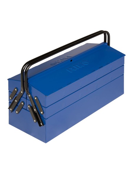 Caja portaherramientas 2 asas y 5 bandejas 500x210x245mm 902131 irimo