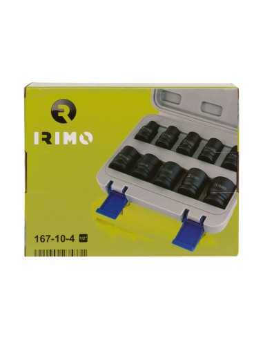 Vasos de impacto 1/2", 10 unidades, 10-24mm...