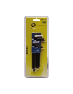 Llaves acodadas pavonadas torx® inviolables t10 - t50 454 - 9 - h, juego de 9 piezas 2