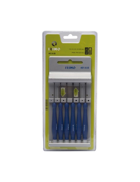 Destornilladores de precisión, 6 piezas