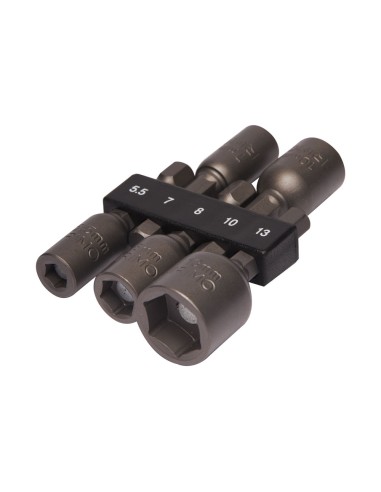 Juego 5 puntas stecker magnéticas 5,5-13mm 474m-5-h