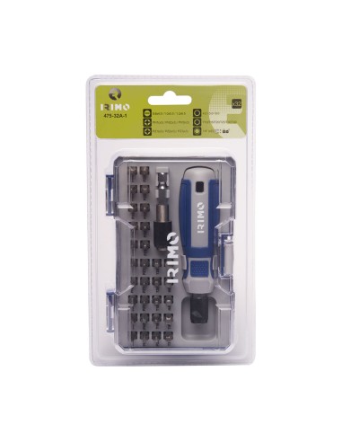 Juego de 32 puntas 1/4" 475-32a-1