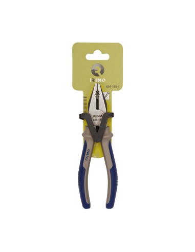 Alicates universales con mango bimaterial 180mm
