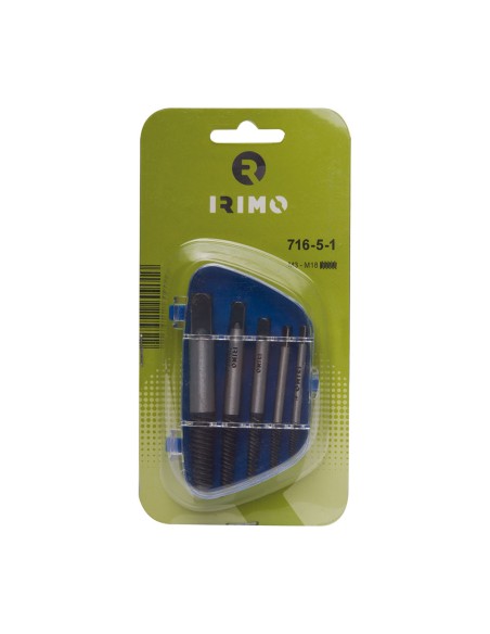 Juego de 5 extractores de espárrago (1420-1421-1422-1423-1424) 716-5-1