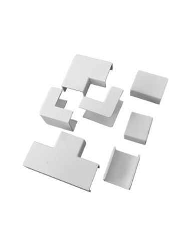 Kit accesorios para mini canal de 10 x 16 mm solera (retractilado) kit1016