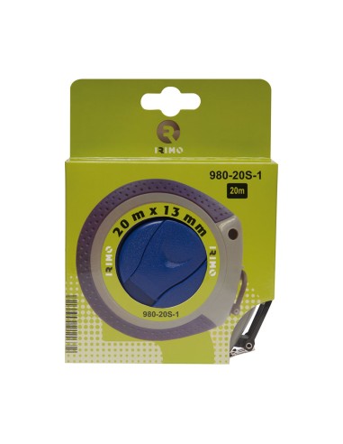 Cinta métrica acero 20m x 13mm 980-20s-1