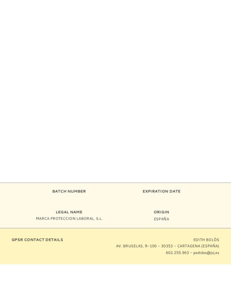 Mono trabajo 100% algodón 1ª azul marino 64 488-batop64 marca the safety company