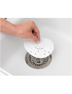 Filtro de desagüe de silicona sava, blanco 8183100 wenko 2