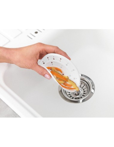 Filtro de desagüe de silicona sava, blanco...