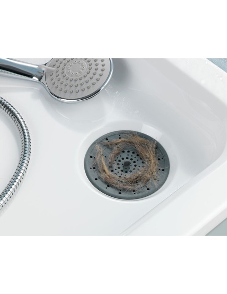 Filtro de desagüe de silicona sava, gris 53011100 wenko