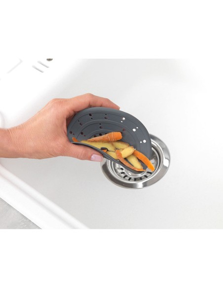 Filtro de desagüe de silicona sava, gris 53011100 wenko