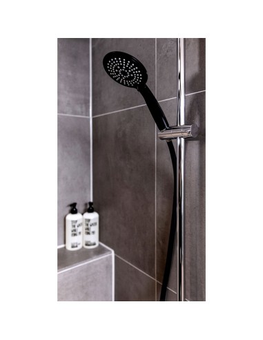 Mango de ducha young 11cm negro