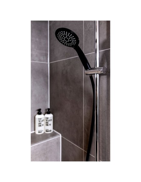 Mango de ducha young 11cm negro