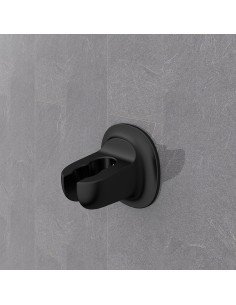 Soporte de cabezal de ducha libertà negro 2