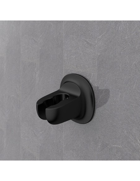 Soporte de cabezal de ducha libertà negro