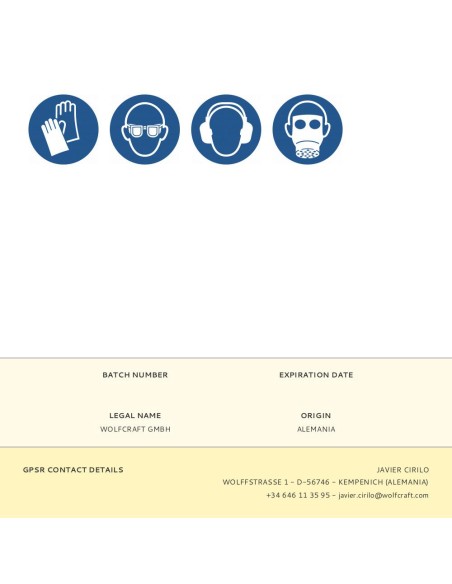 Papel de lijar pintura/barniz grano 80 230x280mm 6012000 wolfcraft