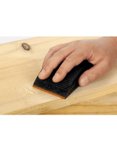 Papel de lijar super grano 400 madera/metal 230x280mm 2849000 wolfcraft 2