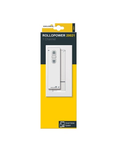 Mando a distancia para persianas 1 canal blanco...