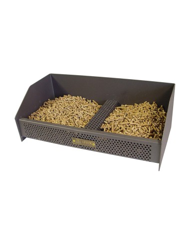 Cesta quemador de pellets 49x25x17cm imex el zorro