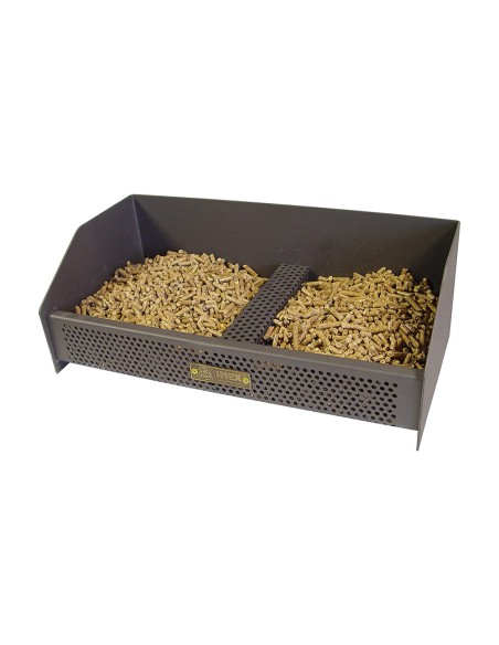 Cesta quemador de pellets 49x25x17cm imex el zorro