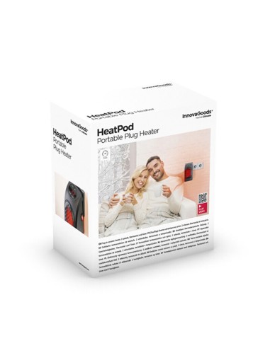 Calefactor termocerámico de enchufe heatpod...