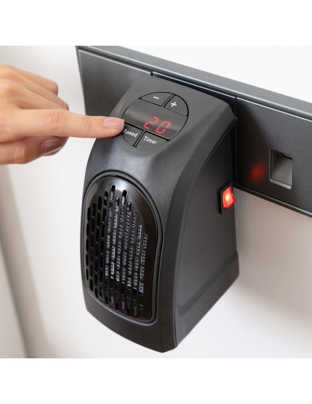 Calefactor termocerámico de enchufe heatpod 400w v0101227 innovagoods