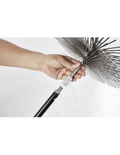 Deshollinador erizo de acero ø250mm fuegonet 231543 massó 2