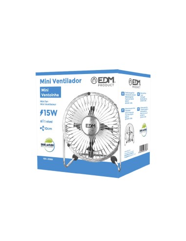 Mini ventilador industrial, de sobremesa. color...