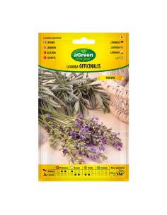 Sobre con semillas de lavanda officinalis