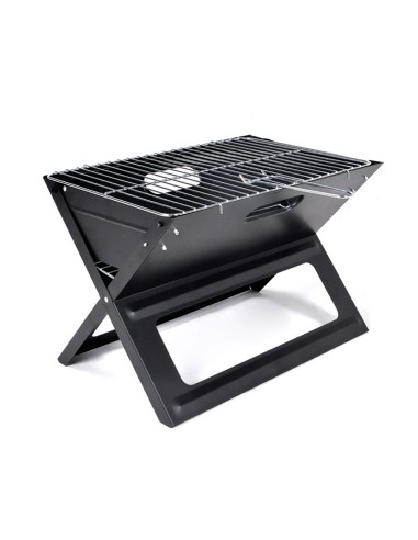 Barbacoa plegable en forma de x