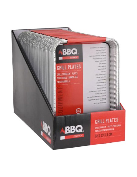 Set 5 bandejas desechables 32 x 23 x 4 cm