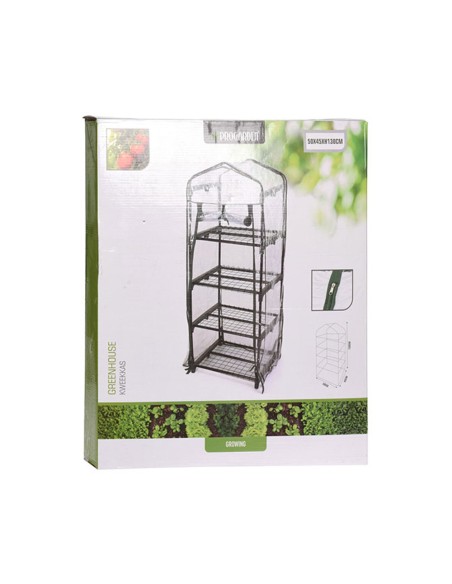 Invernadero de 4 alturas con tejado