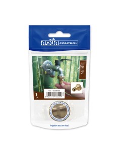 Conector roscado hembra 1/2" laton aqua control 2
